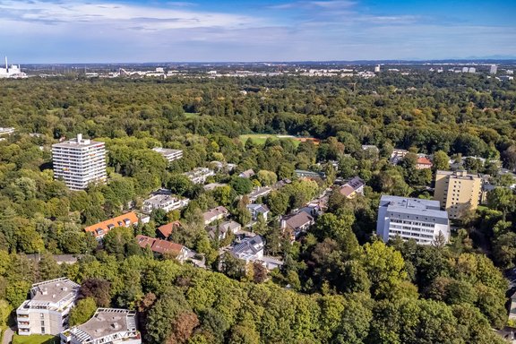 Grüne Lage am Englischen Garten