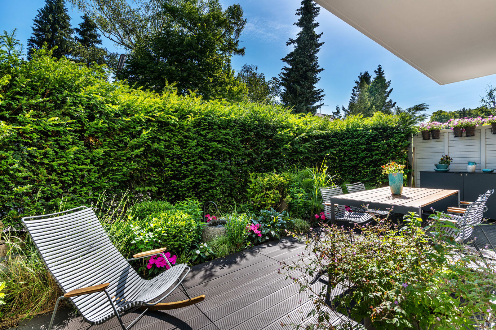 Begrünte Terrasse