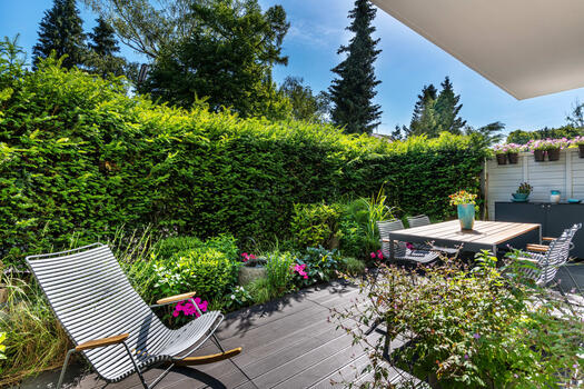 Begrünte Terrasse