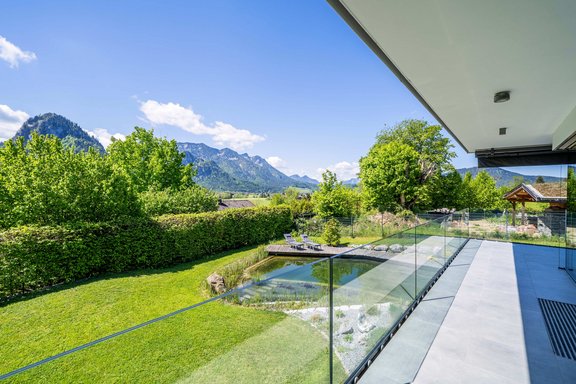 Bergblick vom Balkon