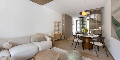 Neubau: Modernes Eckhaus am Starnberger See