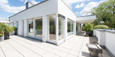 Modernes, edles Penthouse mit 4 Zimmern und herrlicher 144 m² großer Dachterrasse