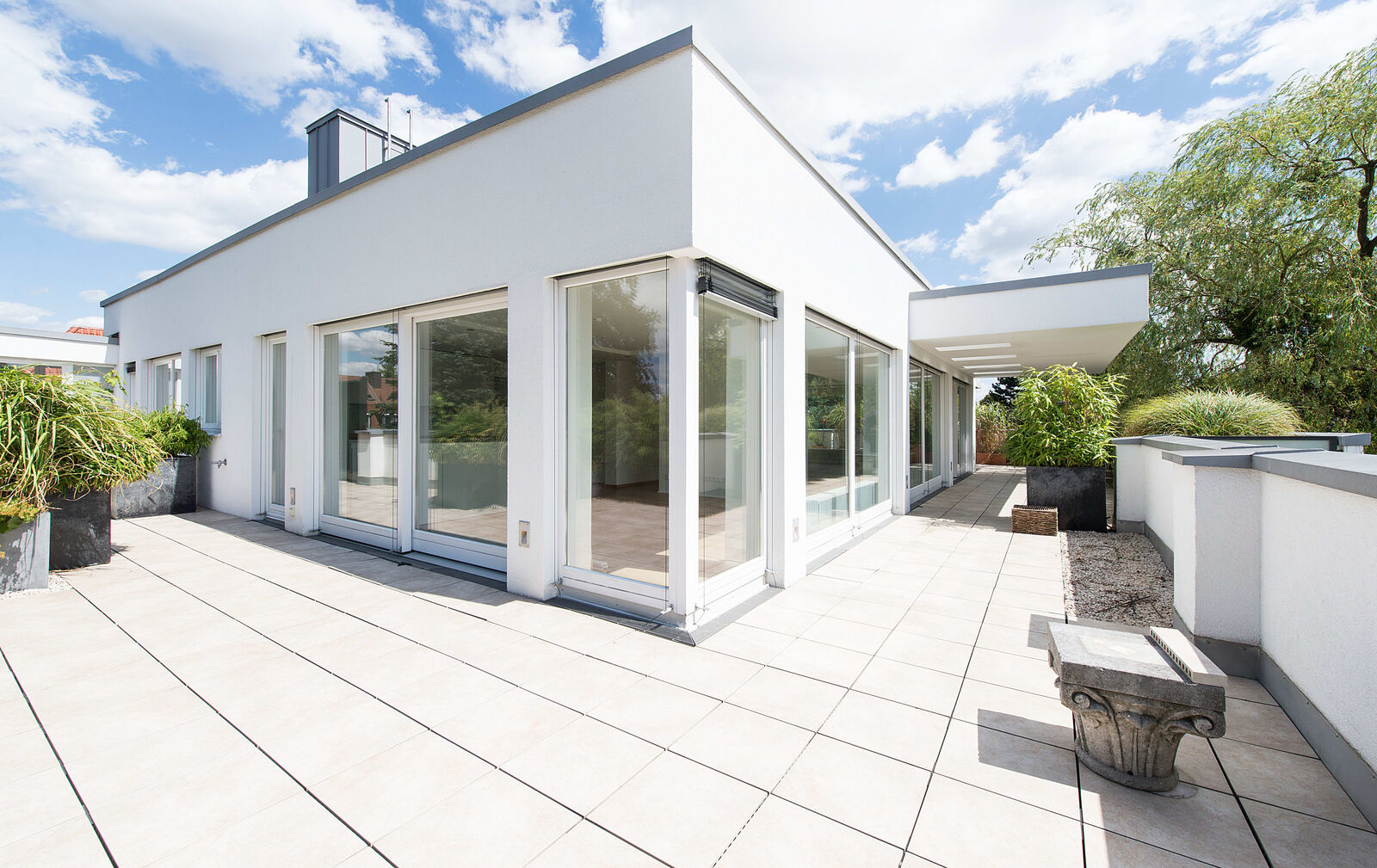 Terrassenansicht
