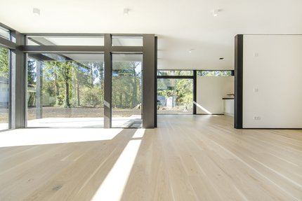Light flooded living area