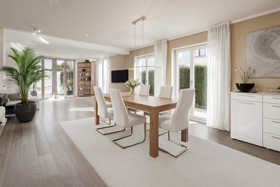 Dining area (virtually furnished)