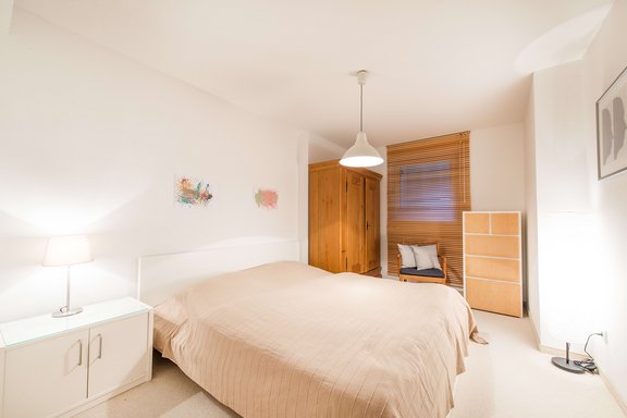 Guest room in the basement