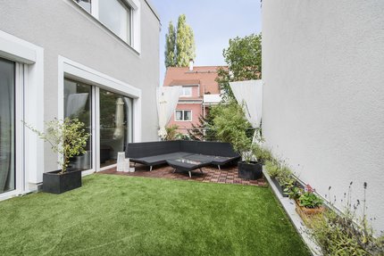 Begrünte Dachterrasse
