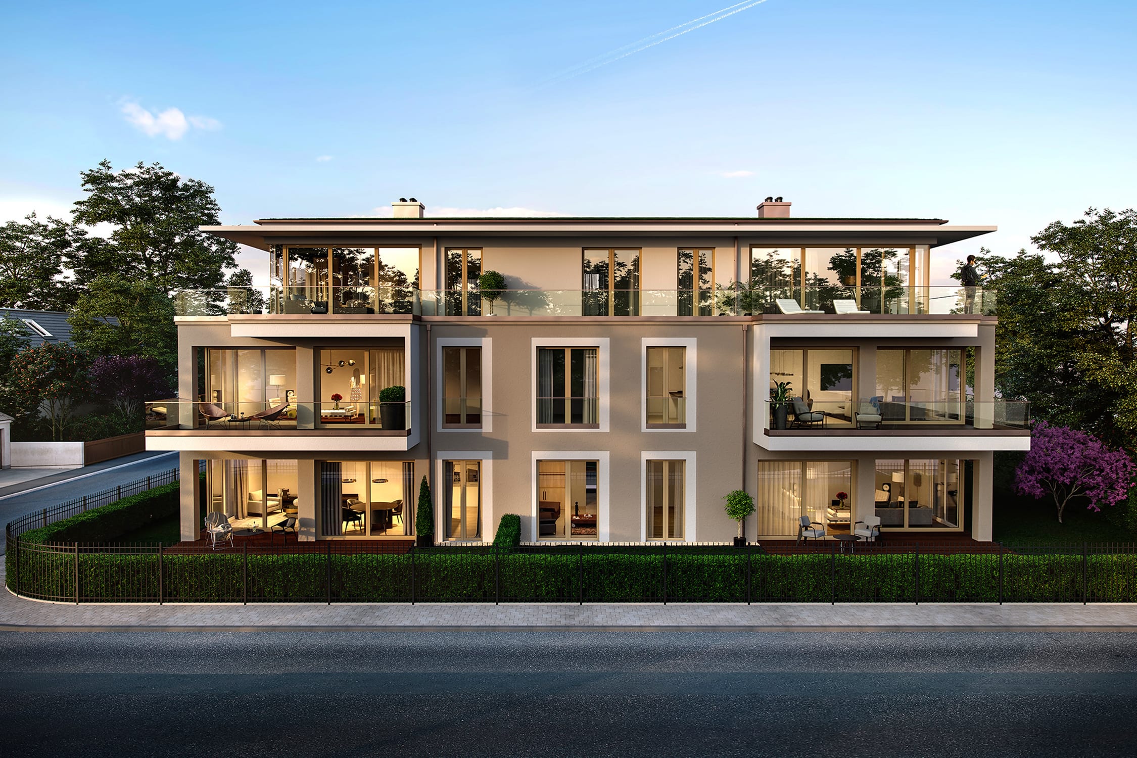 Modernes Penthouse mit 6 Zimmern, SüdWestTerrasse und luxuriöser