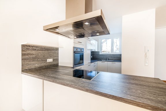 Modern fitted kitchen