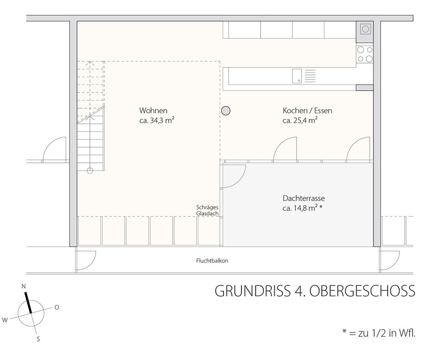 Grundriss 4 OG