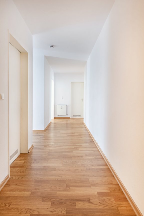 Raumanordnung um den Flur