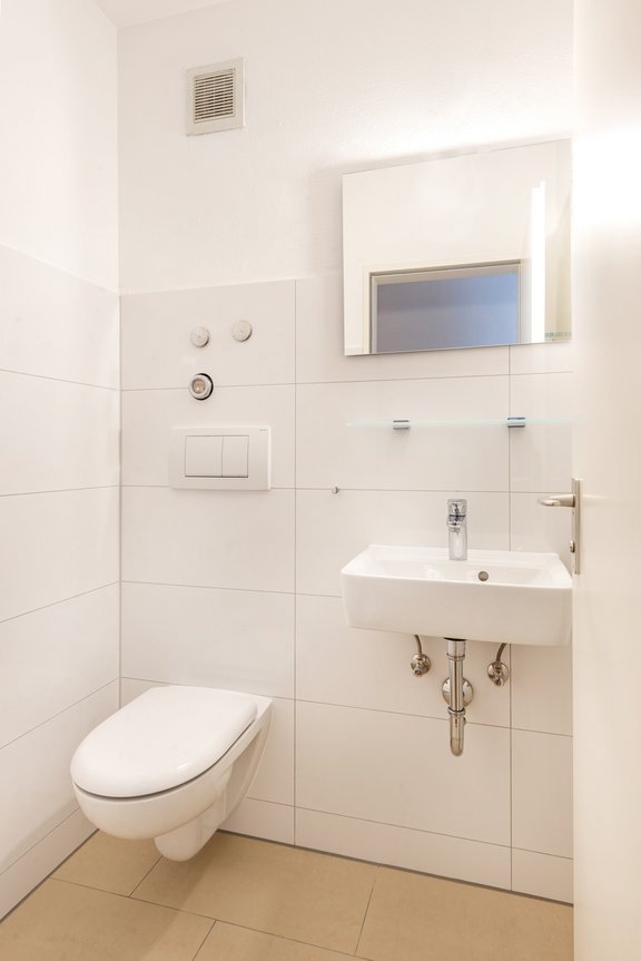 Gäste-WC analog zum Badezimmer