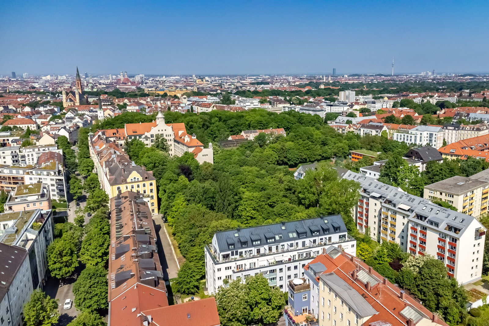 Grüne Lage am Franzosenviertel