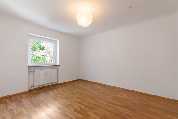 Eines von zwei Schlafzimmern