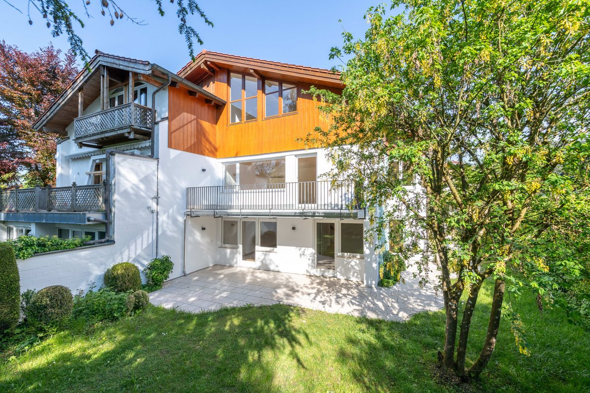 Modernized semi-detached house