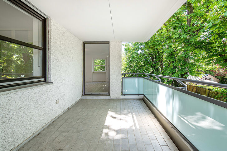 Großzügiger Süd-Balkon
