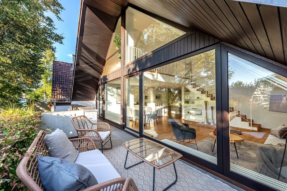 Zauberhafte Dachterrasse