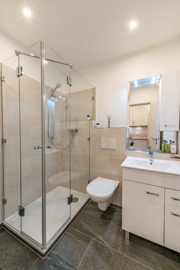 Modernisiertes Badezimmer