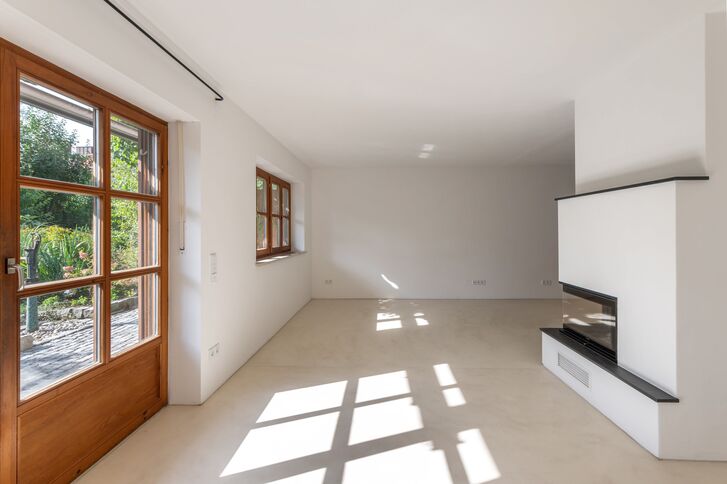 A Light-Filled Living Area