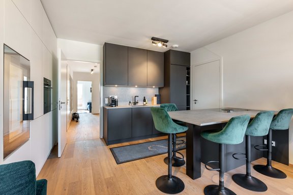 Designer kitchen with high-quality fittings