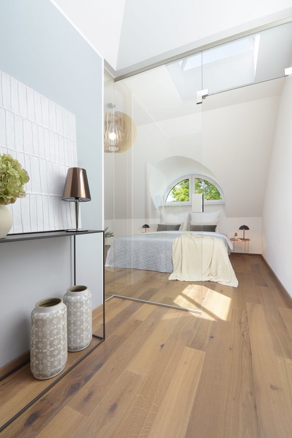 Großzügiger Schlafbereich