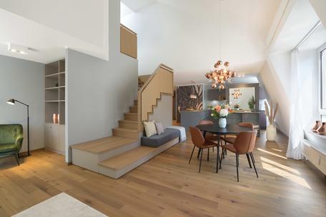 Nach Modernisierung: Stylische 3-Zimmer-Maisonette mit zauberhafter Dachterrasse
