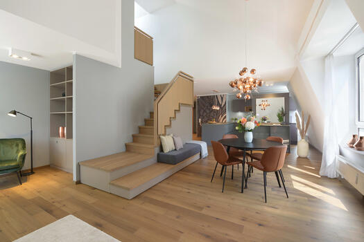 Stylishly renovated apartment