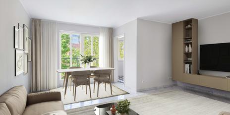 Nähe Isar und Englischer Garten: Geräumige 2-Zimmer-Wohnung mit Westbalkon