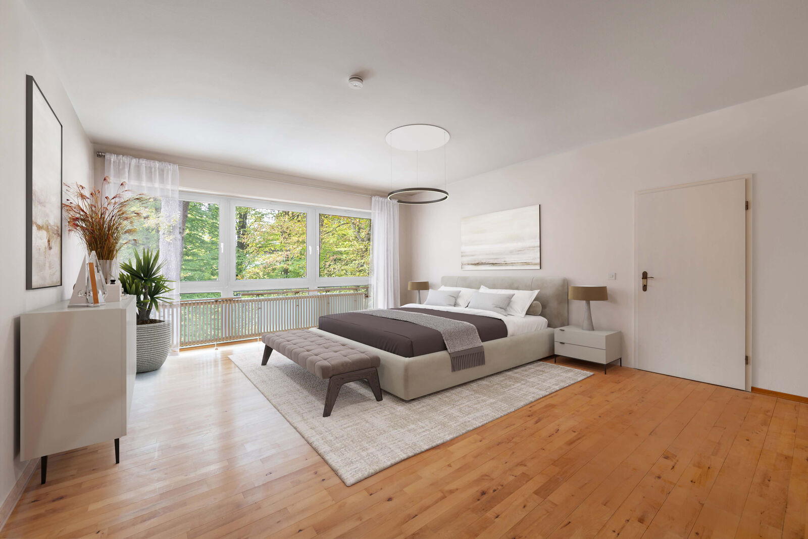 Visualisierung Schlafzimmer