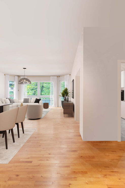 Visualisierung Wohnzimmer