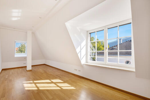 Bright attic