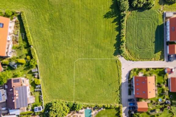 Ideal geschnittener Baugrund