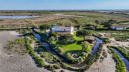 Eingebettet in die Landschaft