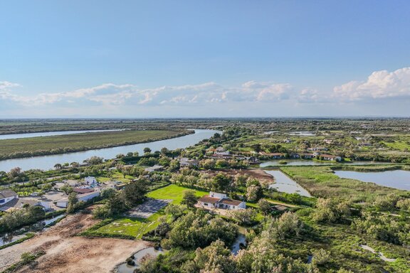 Salt marshes and canals
