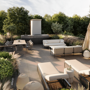 Privates Rooftop (Visualisierung)