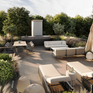 Privates Rooftop (Visualisierung)