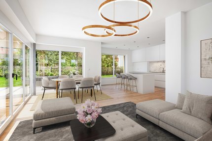 Lichterfülltes Wohnen (virtuell möbliert)