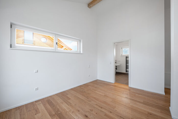 Schlafzimmer mit Ensuite-Bad