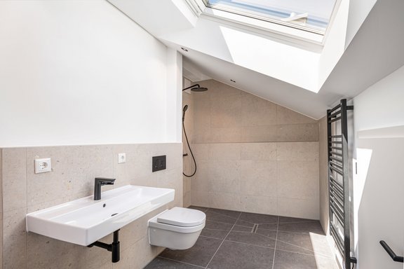 Bäder mit Tageslicht