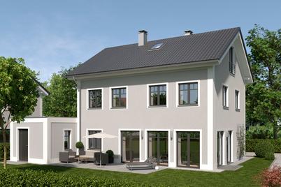 Neubau: Attraktives Einfamilienhaus mit sonnigem Südwestgarten in guter Lage