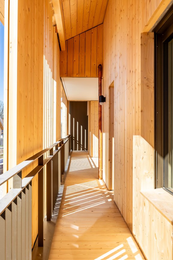 Stylish wooden elements