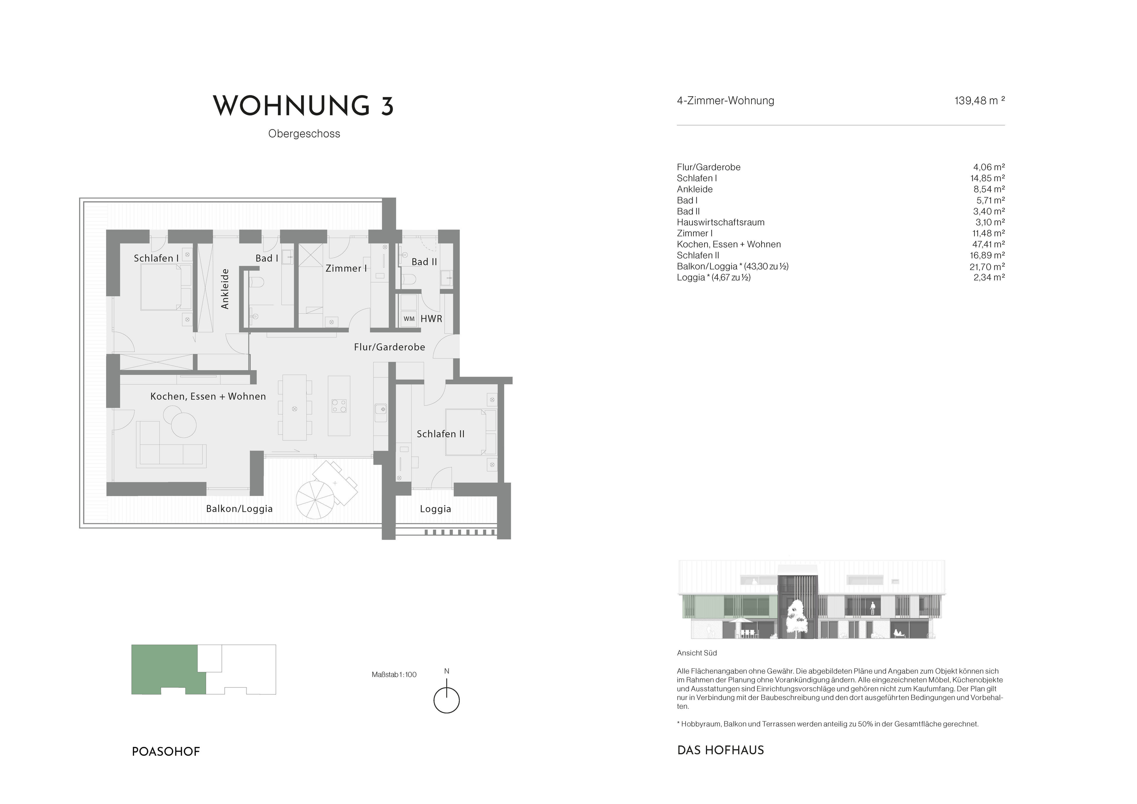 Wohnung 3 Grundriss