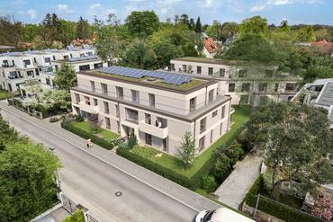 Neubau: Schicke 3-Zimmer-Wohnung mit hochwertiger Ausstattung und West-Balkon