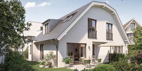 Neubau: Bildschöne Doppelhaushälfte mit 4 Zimmern in ruhiger, geschützter Gartenlage