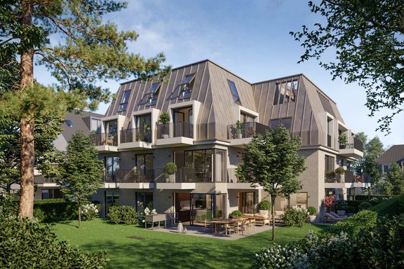 Gartenansicht Süd-West