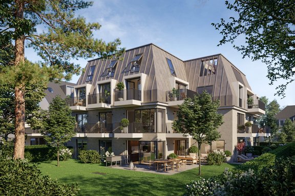 Visualisierung der Hausrückseite