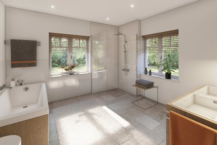 Badezimmer (Visualisierung)