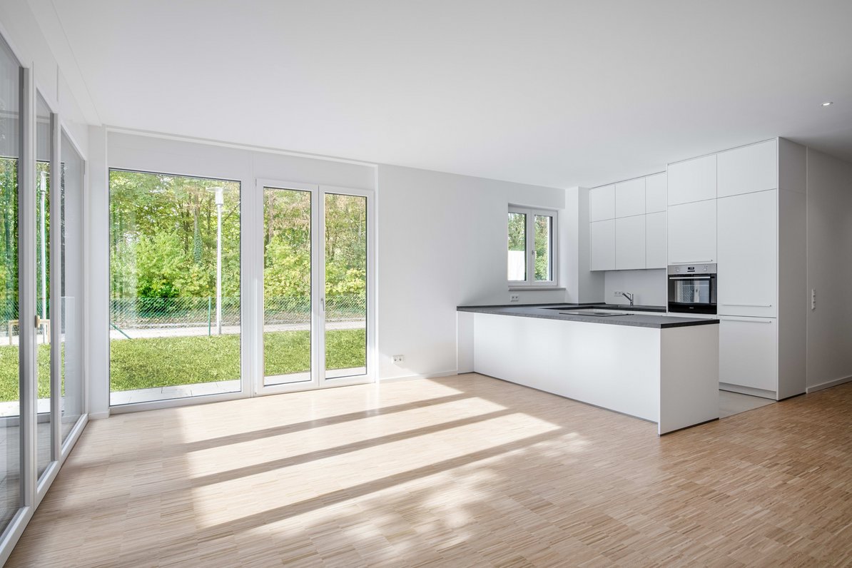 Wunderbare Blicke ins Grüne