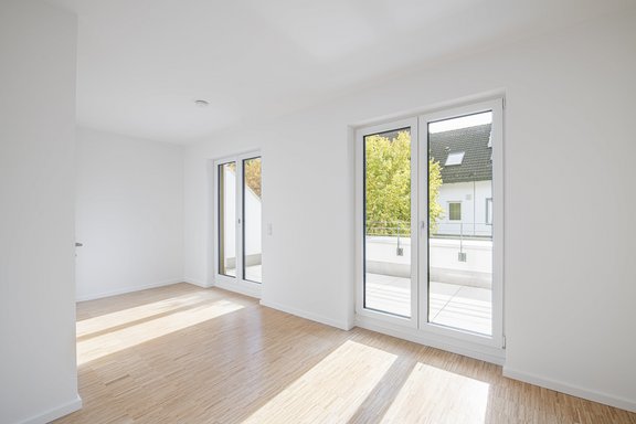 Südbalkone im Obergeschoss