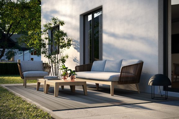 Visualisierung Terrasse